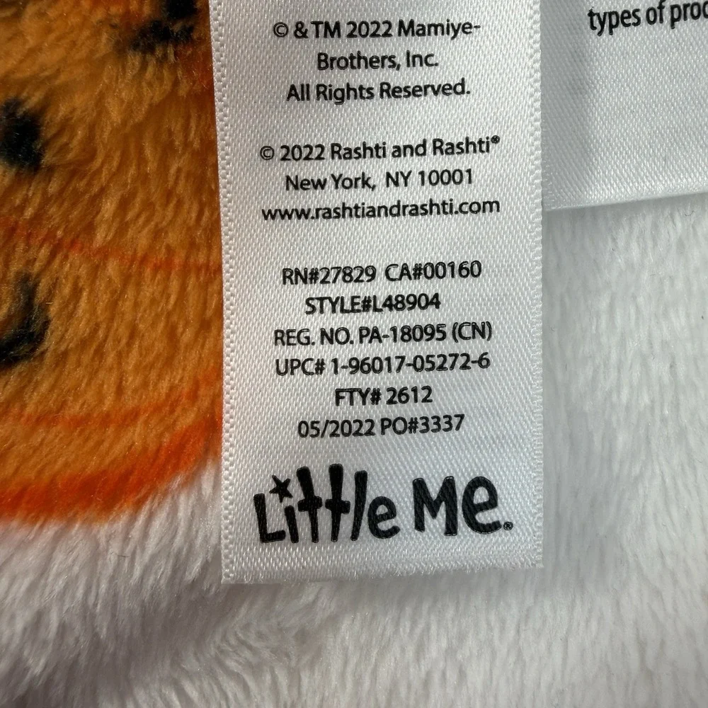 Little Me Pumpkin Halloween Lovey Security Blanket Bats Ghost Candy Corn Holiday